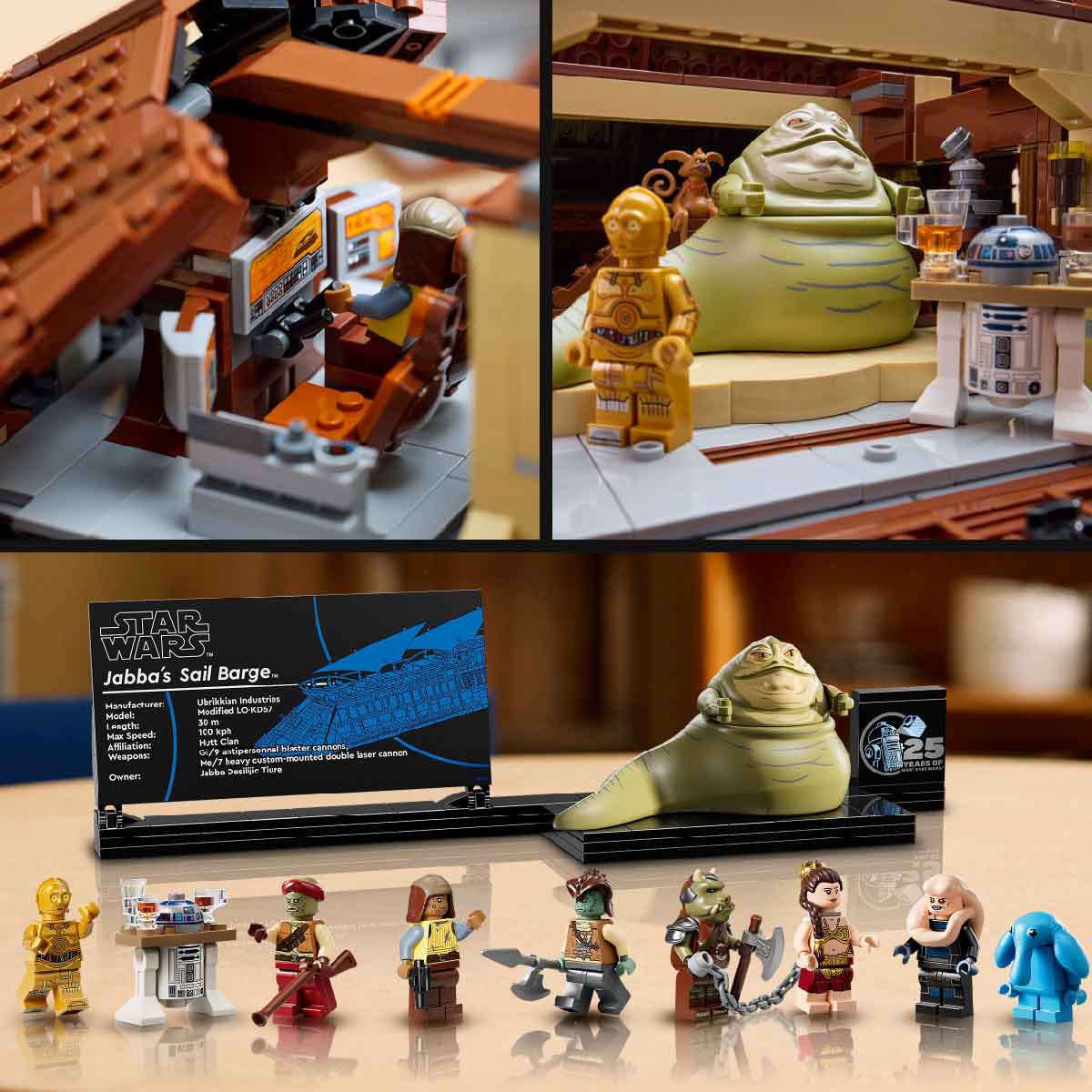 Đồ Chơi Lắp Ráp Thuyền Buồm Của Jabba LEGO STAR WARS 75397