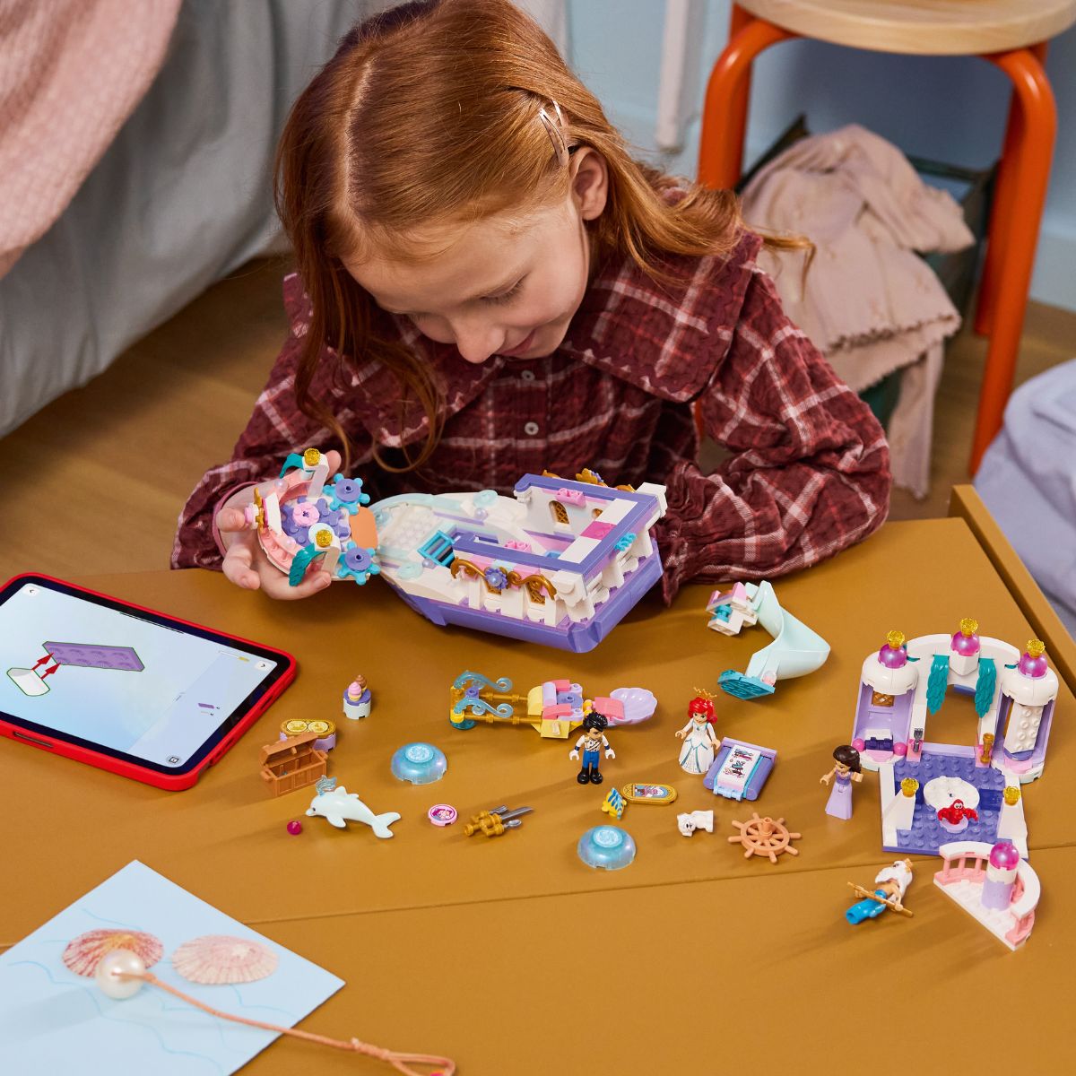 Đồ Chơi Lắp Ráp Thuyền Đám Cưới Hoàng Gia Của Ariel LEGO DISNEY PRINCESS 43299 (519 chi tiết)