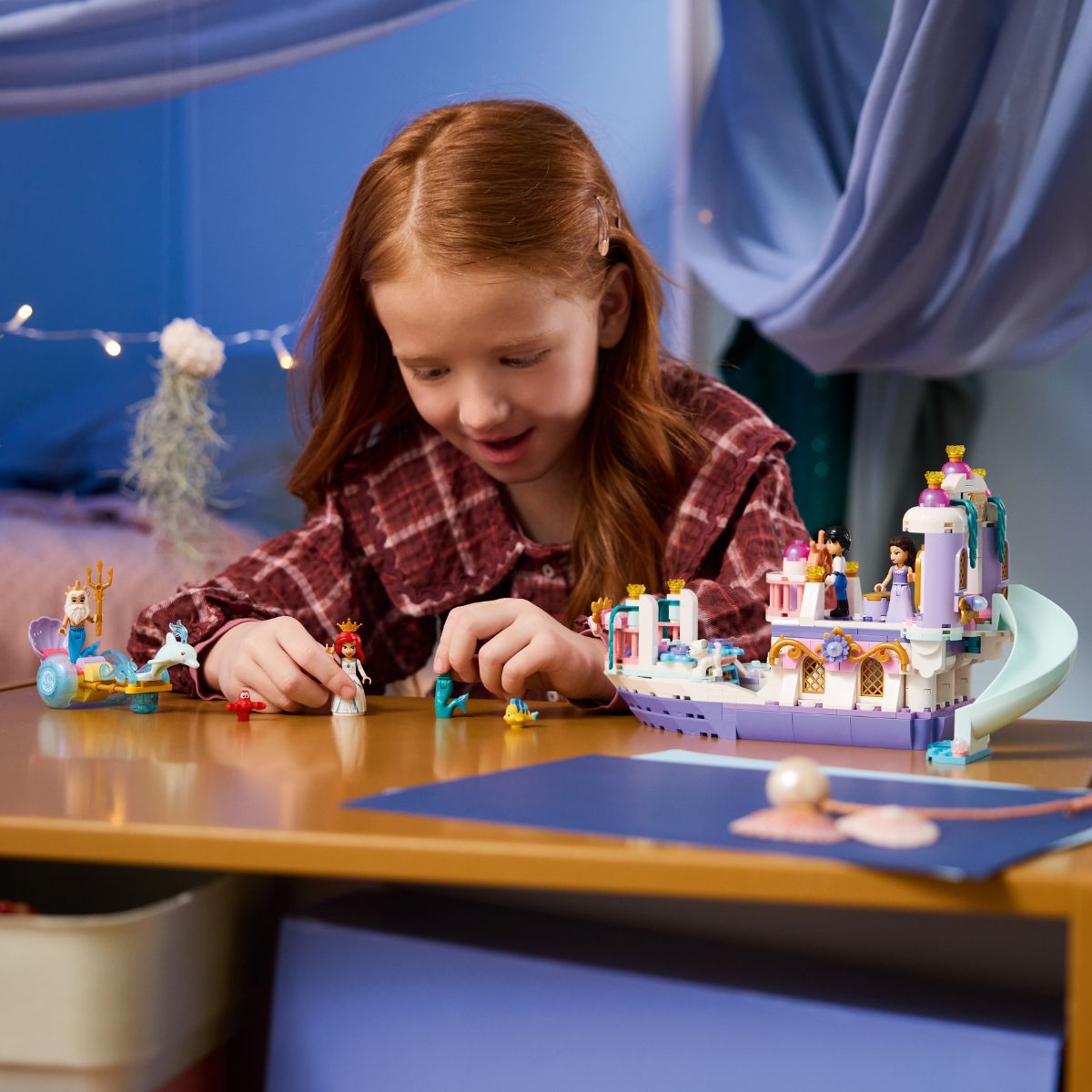 Đồ Chơi Lắp Ráp Thuyền Đám Cưới Hoàng Gia Của Ariel LEGO DISNEY PRINCESS 43299 (519 chi tiết)