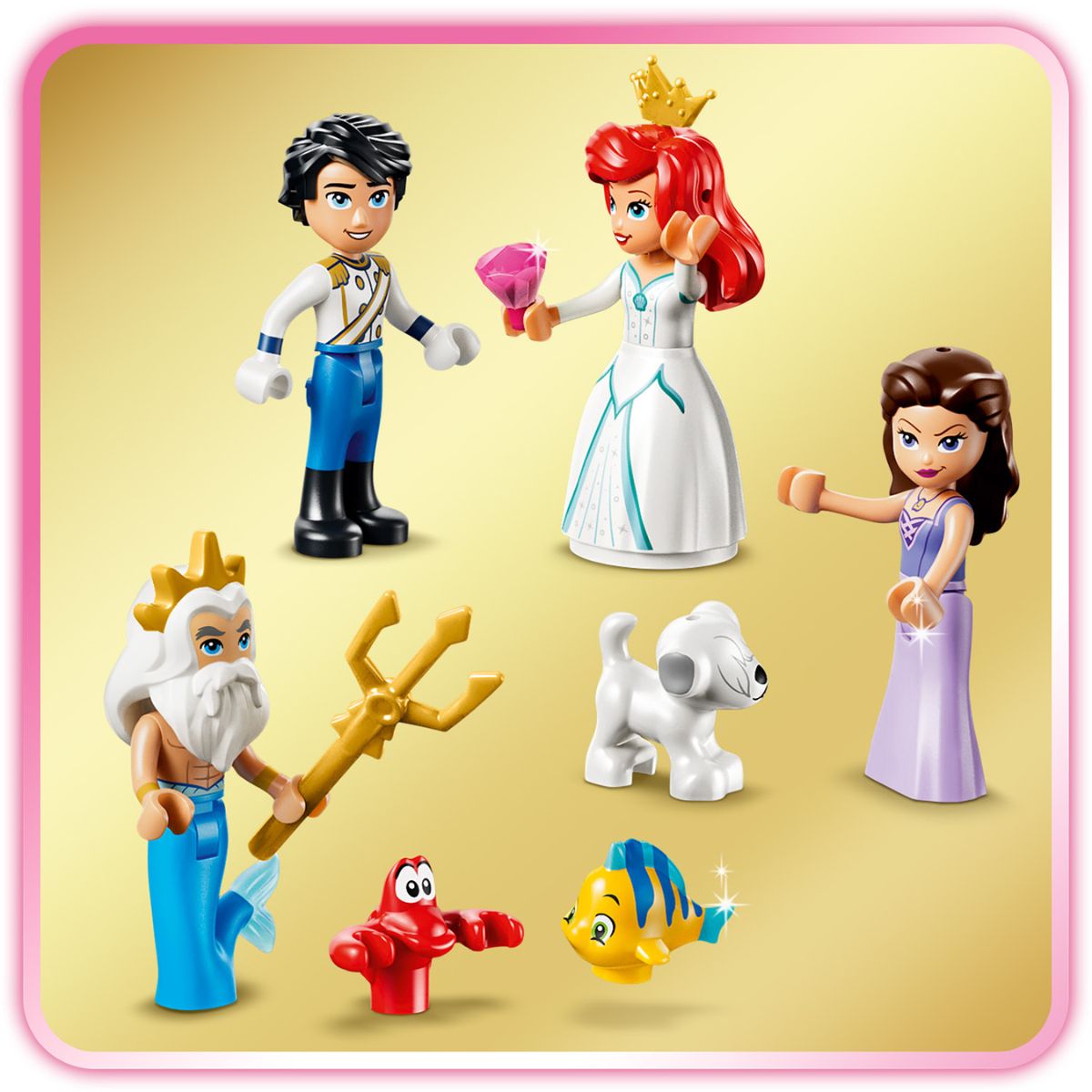 Đồ Chơi Lắp Ráp Thuyền Đám Cưới Hoàng Gia Của Ariel LEGO DISNEY PRINCESS 43299 (519 chi tiết)