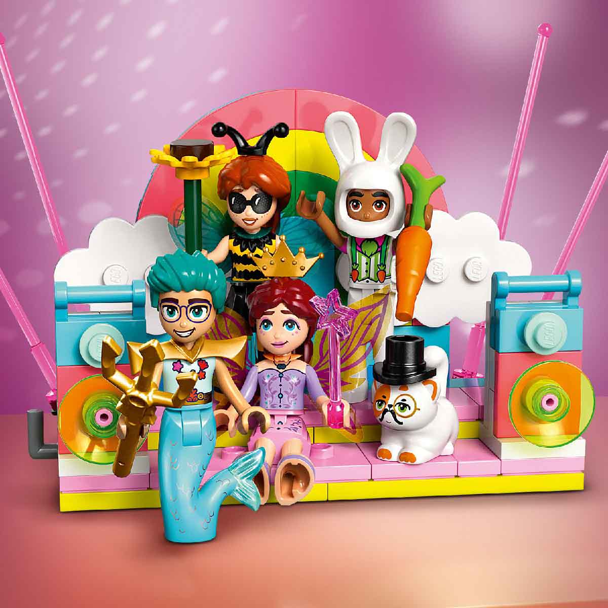 Đồ Chơi Lắp Ráp Tiệc Hóa Trang Chủ Đề Kỳ Lân Và Tiên LEGO FRIENDS 42661 (261 chi tiết)