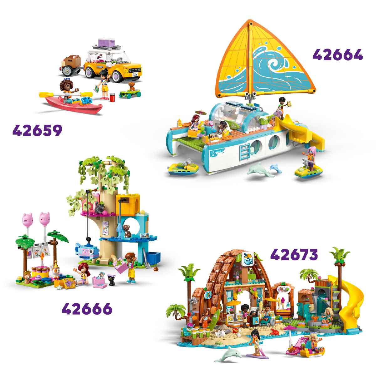 Đồ Chơi Lắp Ráp Tiệc Hóa Trang Chủ Đề Kỳ Lân Và Tiên LEGO FRIENDS 42661 (261 chi tiết)