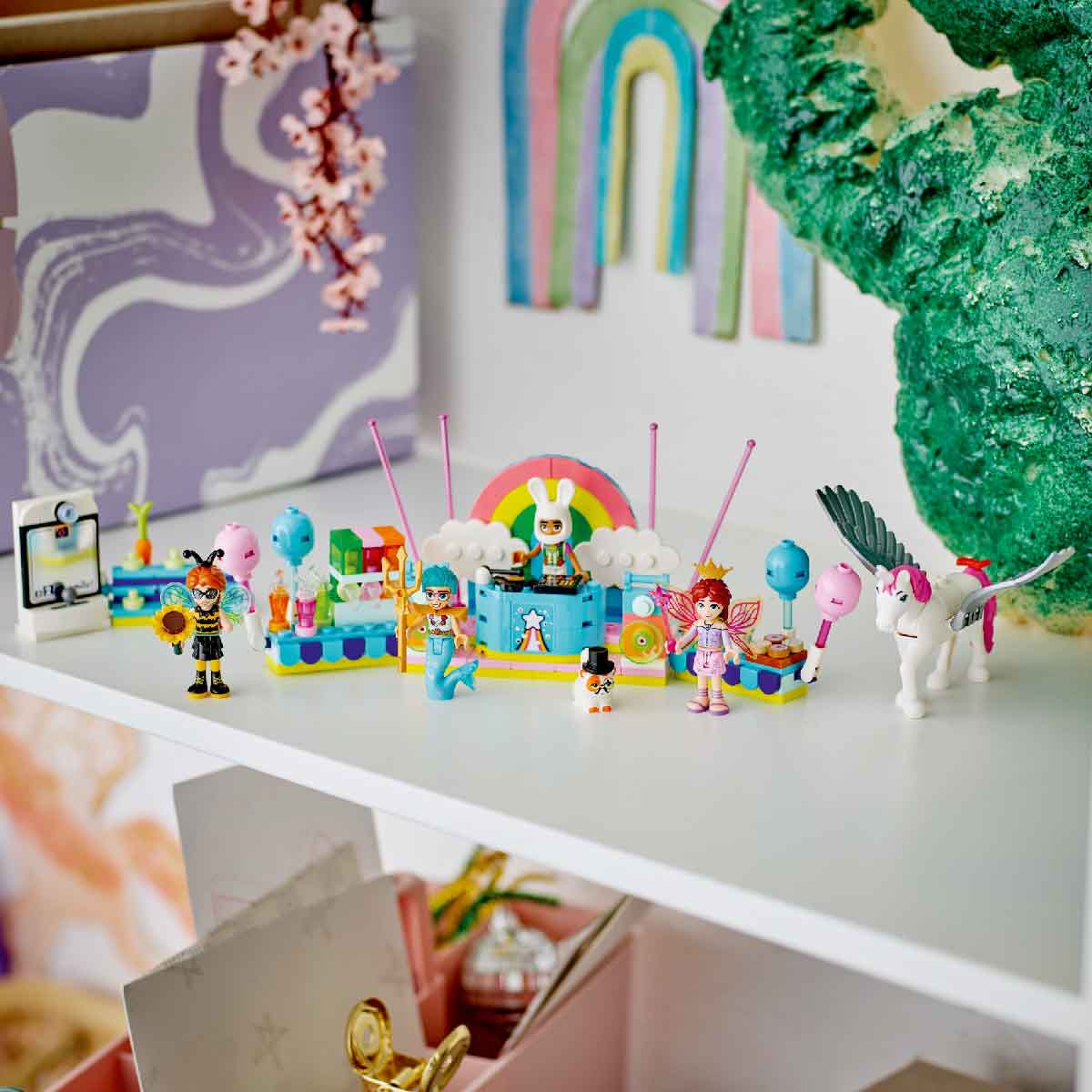 Đồ Chơi Lắp Ráp Tiệc Hóa Trang Chủ Đề Kỳ Lân Và Tiên LEGO FRIENDS 42661 (261 chi tiết)