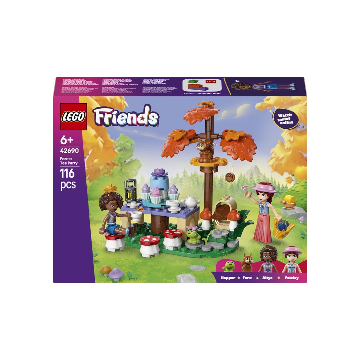 Đồ Chơi Lắp Ráp Tiệc Trà Trong Rừng LEGO FRIENDS 42690 (116 chi tiết)