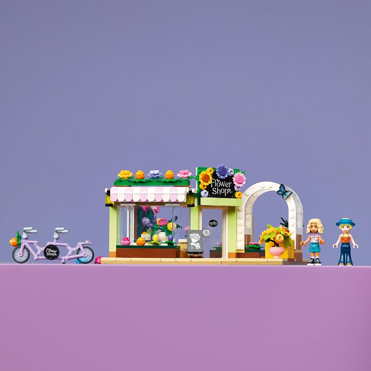 Đồ Chơi Lắp Ráp Tiệm Hoa Đầy Sắc Màu LEGO FRIENDS 42693 (377 chi tiết)