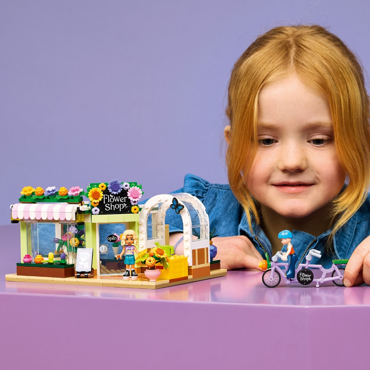 Đồ Chơi Lắp Ráp Tiệm Hoa Đầy Sắc Màu LEGO FRIENDS 42693 (377 chi tiết)