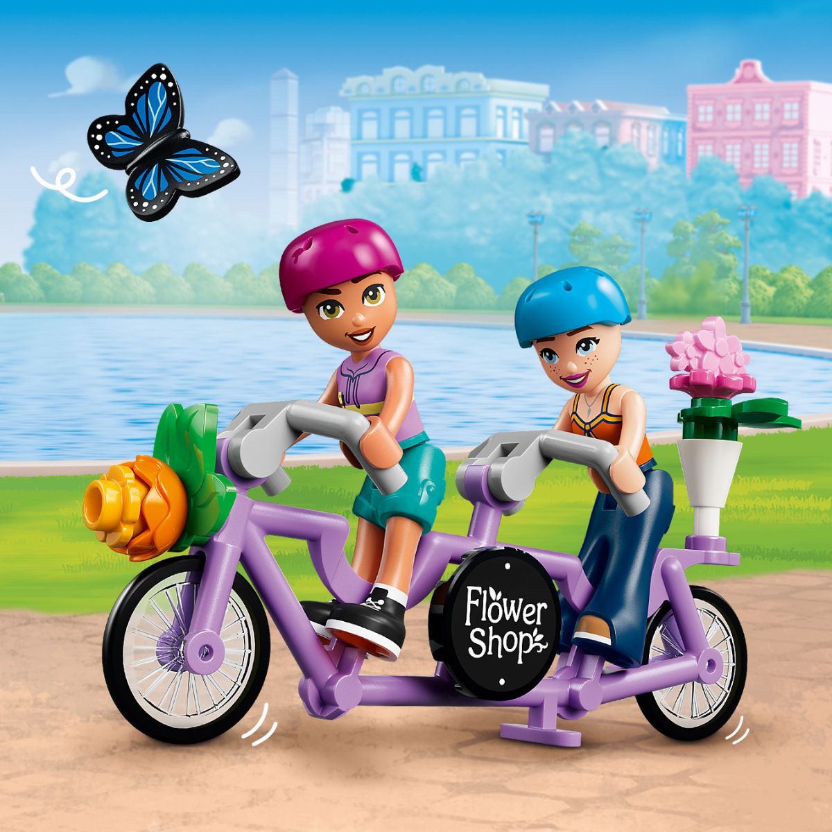 Đồ Chơi Lắp Ráp Tiệm Hoa Đầy Sắc Màu LEGO FRIENDS 42693 (377 chi tiết)