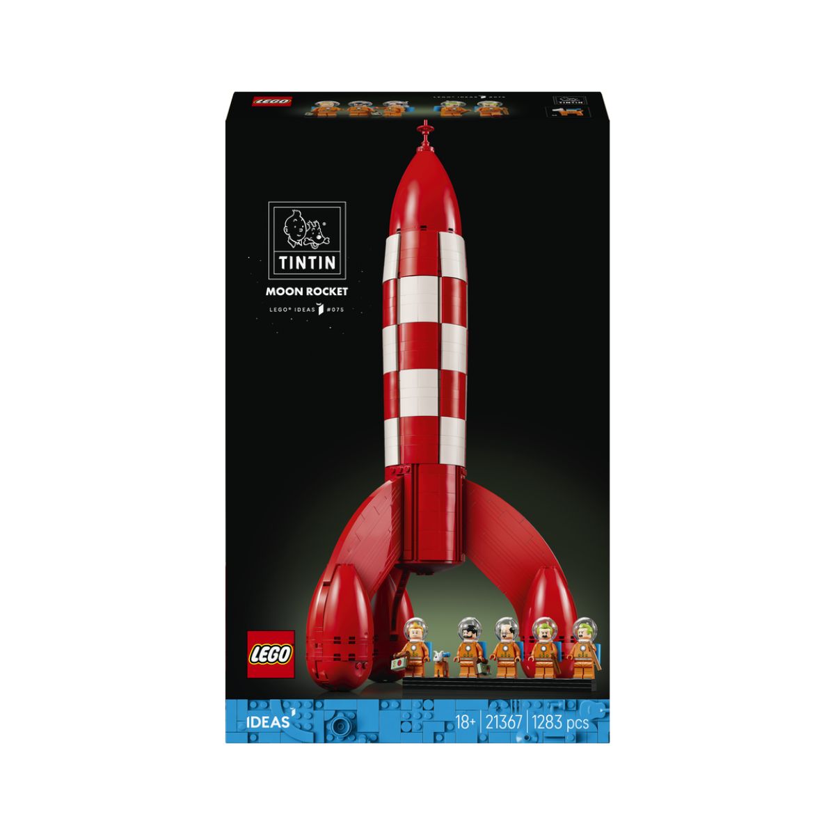 Đồ Chơi Lắp Ráp Tintin Moon Rocket LEGO IDEAS 21367