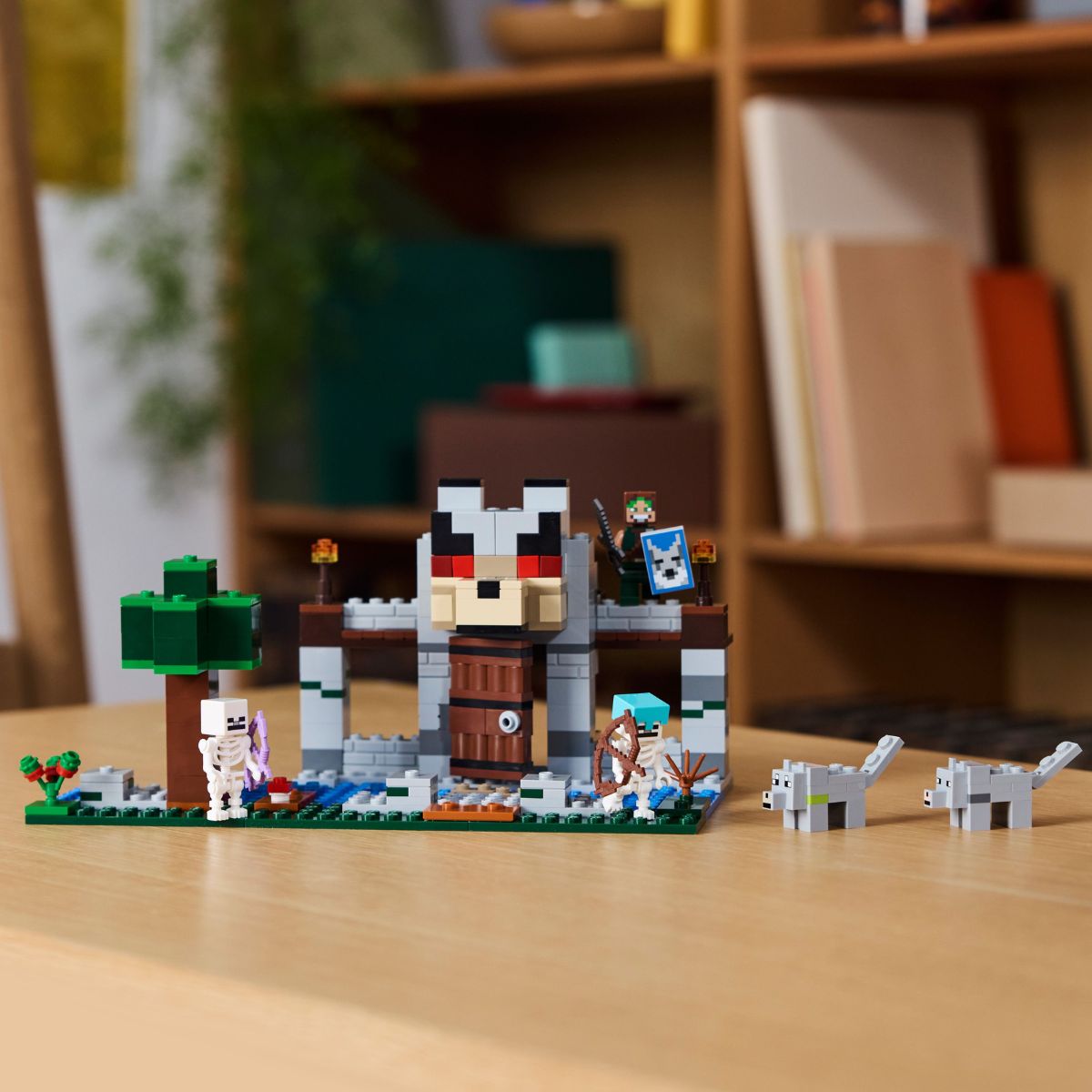 Đồ Chơi Lắp Ráp Tòa Thành Sói LEGO MINECRAFT 21261