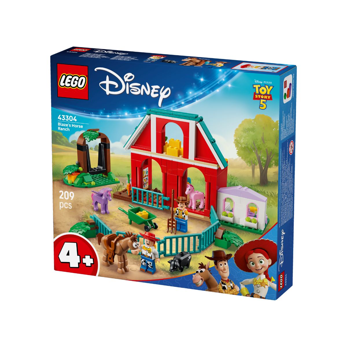Đồ Chơi Lắp Ráp Toy Story 2026 LEGO DISNEY PRINCESS 43304 (209 Chi Tiết)