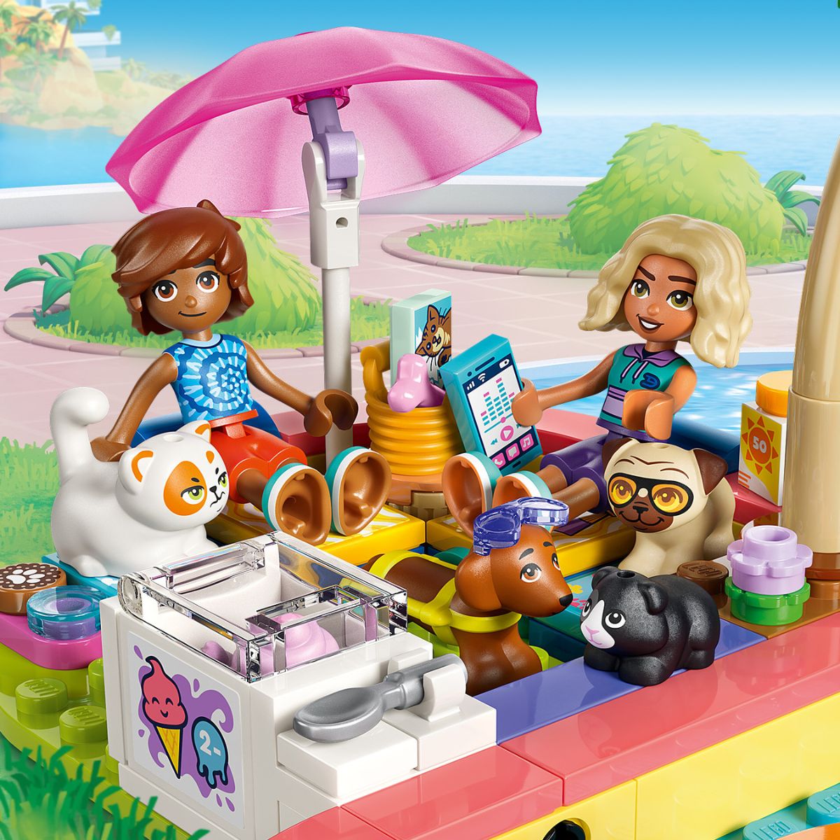 Đồ Chơi Lắp Ráp Trải Nghiệm Công Viên Nước Sôi Động LEGO FRIENDS 42676 (278 chi tiết)
