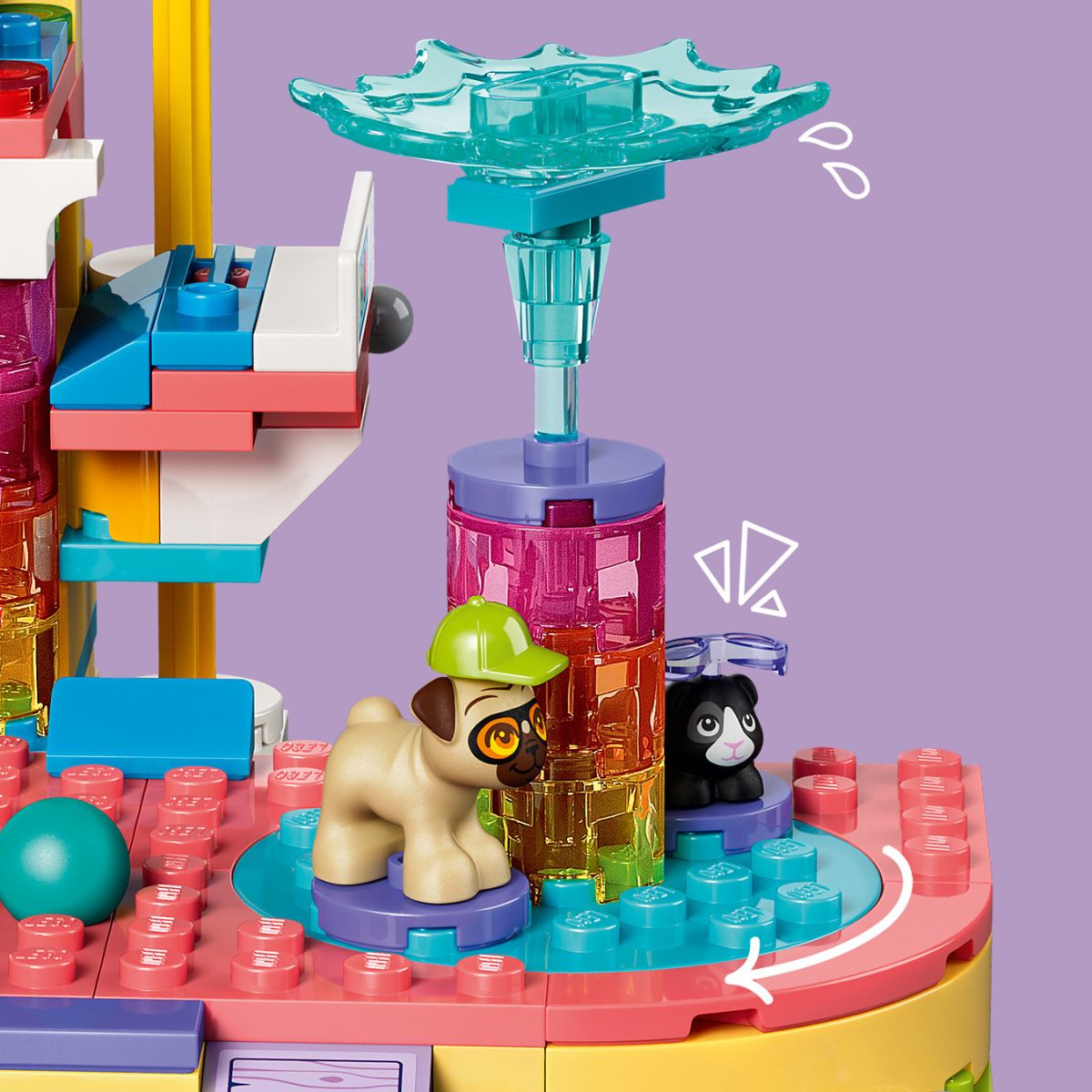 Đồ Chơi Lắp Ráp Trải Nghiệm Công Viên Nước Sôi Động LEGO FRIENDS 42676 (278 chi tiết)