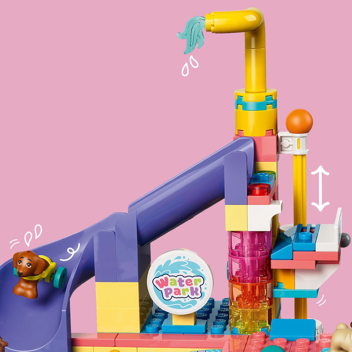 Đồ Chơi Lắp Ráp Trải Nghiệm Công Viên Nước Sôi Động LEGO FRIENDS 42676 (278 chi tiết)