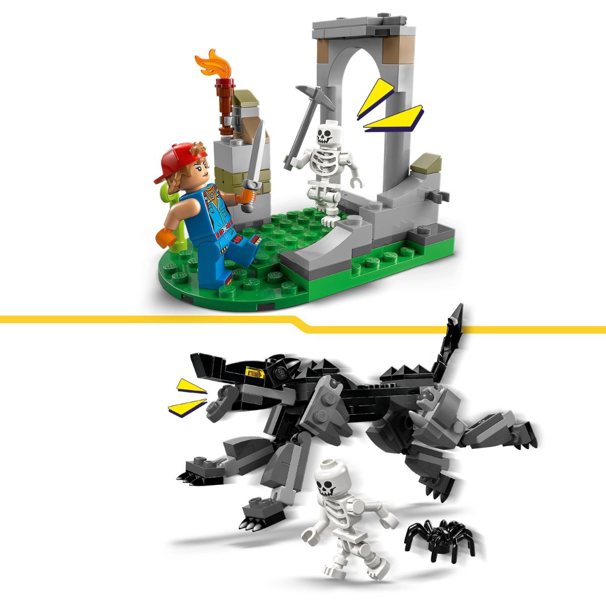 Đồ Chơi Lắp Ráp Trại Phiêu Lưu Của Peely Và Sparkplug LEGO FORTNITE 77075 (250 chi tiết)