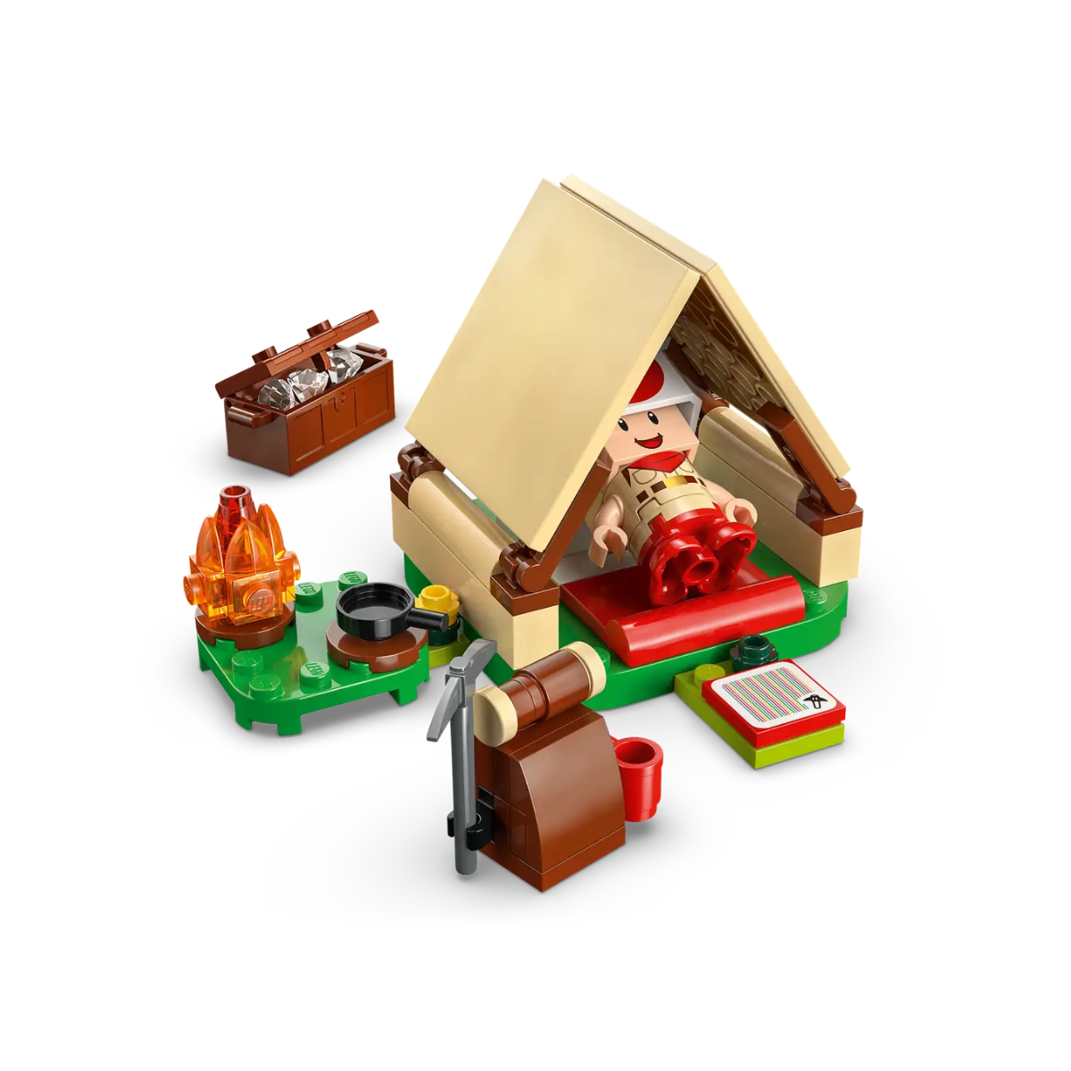 Đồ Chơi Lắp Ráp Trại Thám Hiểm Của Đội Trưởng Toad LEGO SUPER MARIO 72040 (159 chi tiết)
