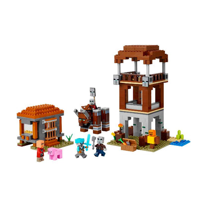 do-choi-lap-rap-tram-canh-cua-ke-cuop-va-quai-thu-ravager-lego-minecraft-21278-03