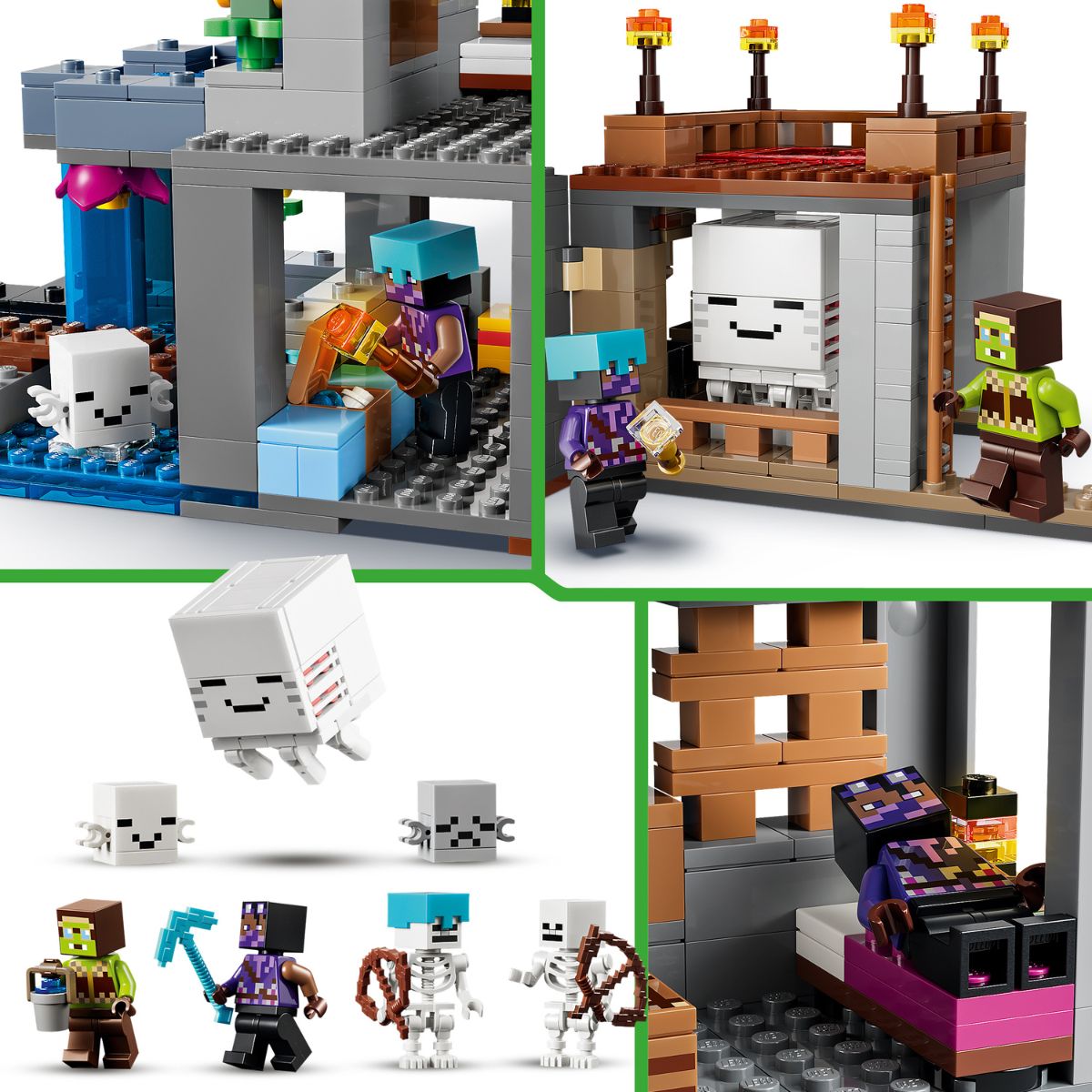 Đồ Chơi Lắp Ráp Trạm Ghast LEGO MINECRAFT 21597 (754 Chi Tiết)