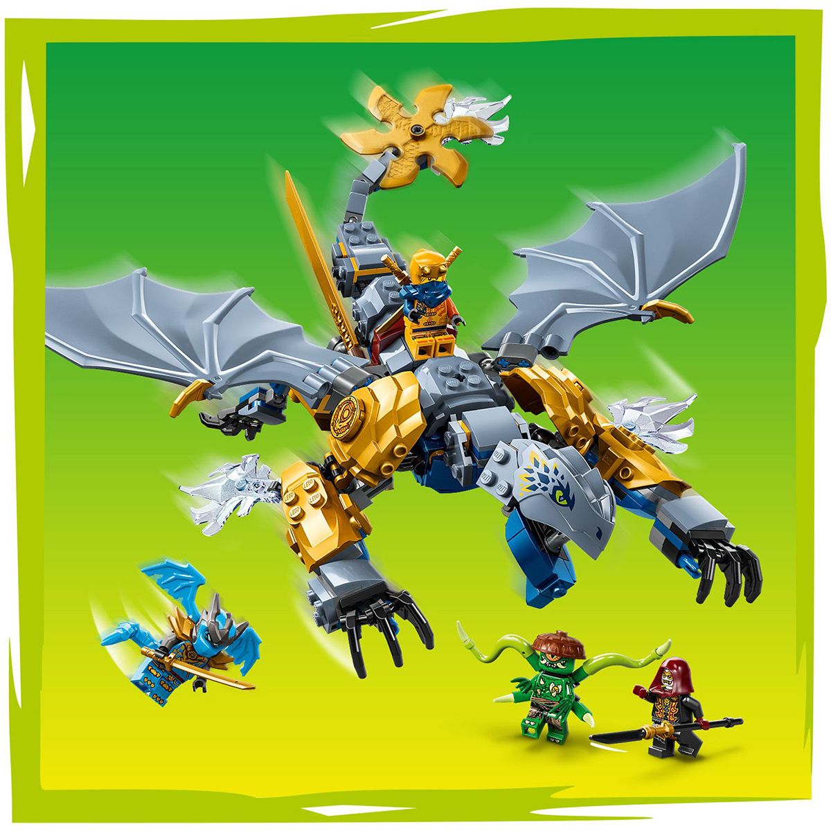Đồ Chơi Lắp Ráp Trận Chiến Của Rồng Riyu LEGO NINJAGO 71855 (347 chi tiết)