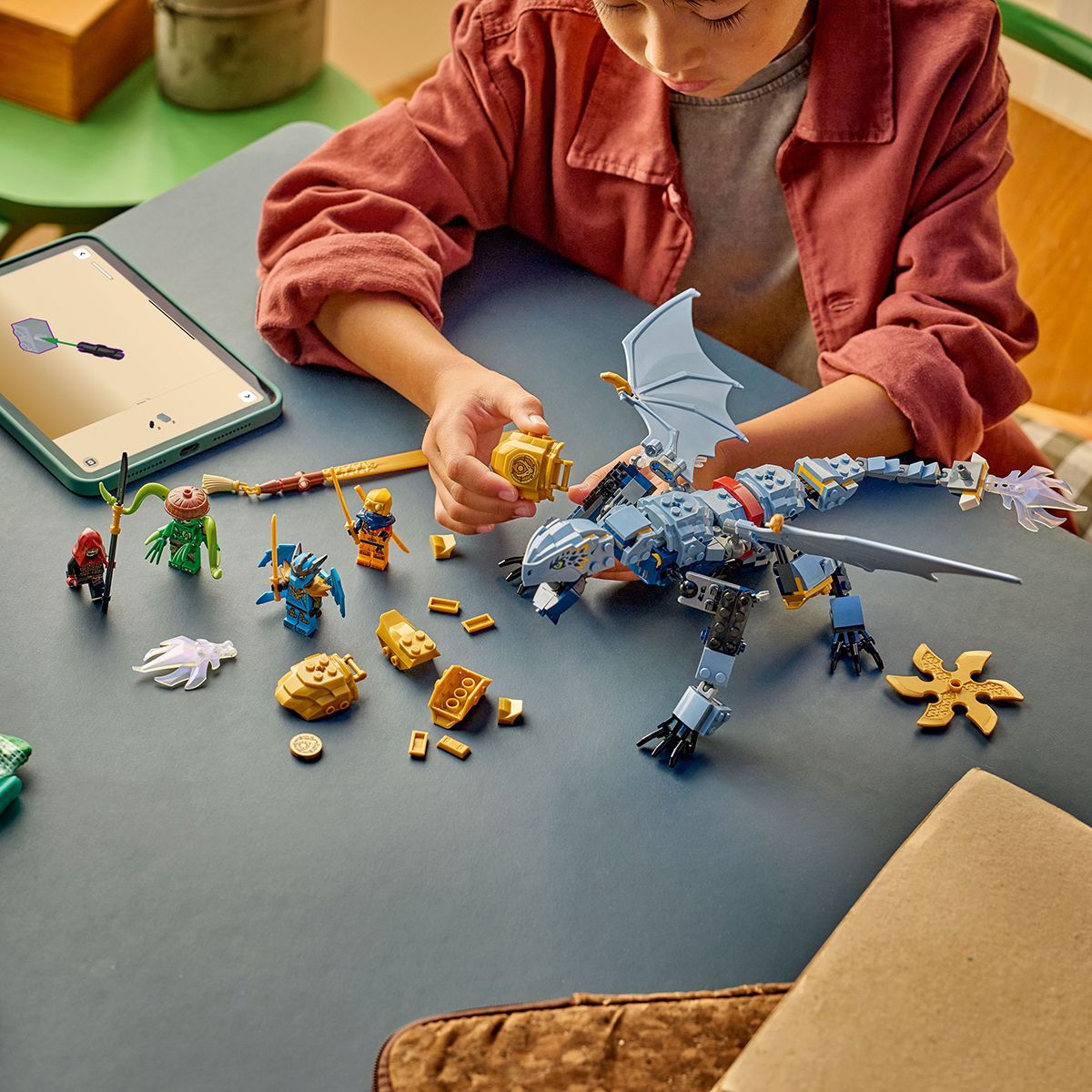 Đồ Chơi Lắp Ráp Trận Chiến Của Rồng Riyu LEGO NINJAGO 71855 (347 chi tiết)