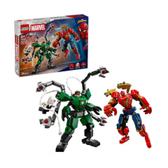 Đồ Chơi Lắp Ráp Trận Chiến Mech: Spider-Man Và Doc Ock LEGO SUPERHEROES 76338