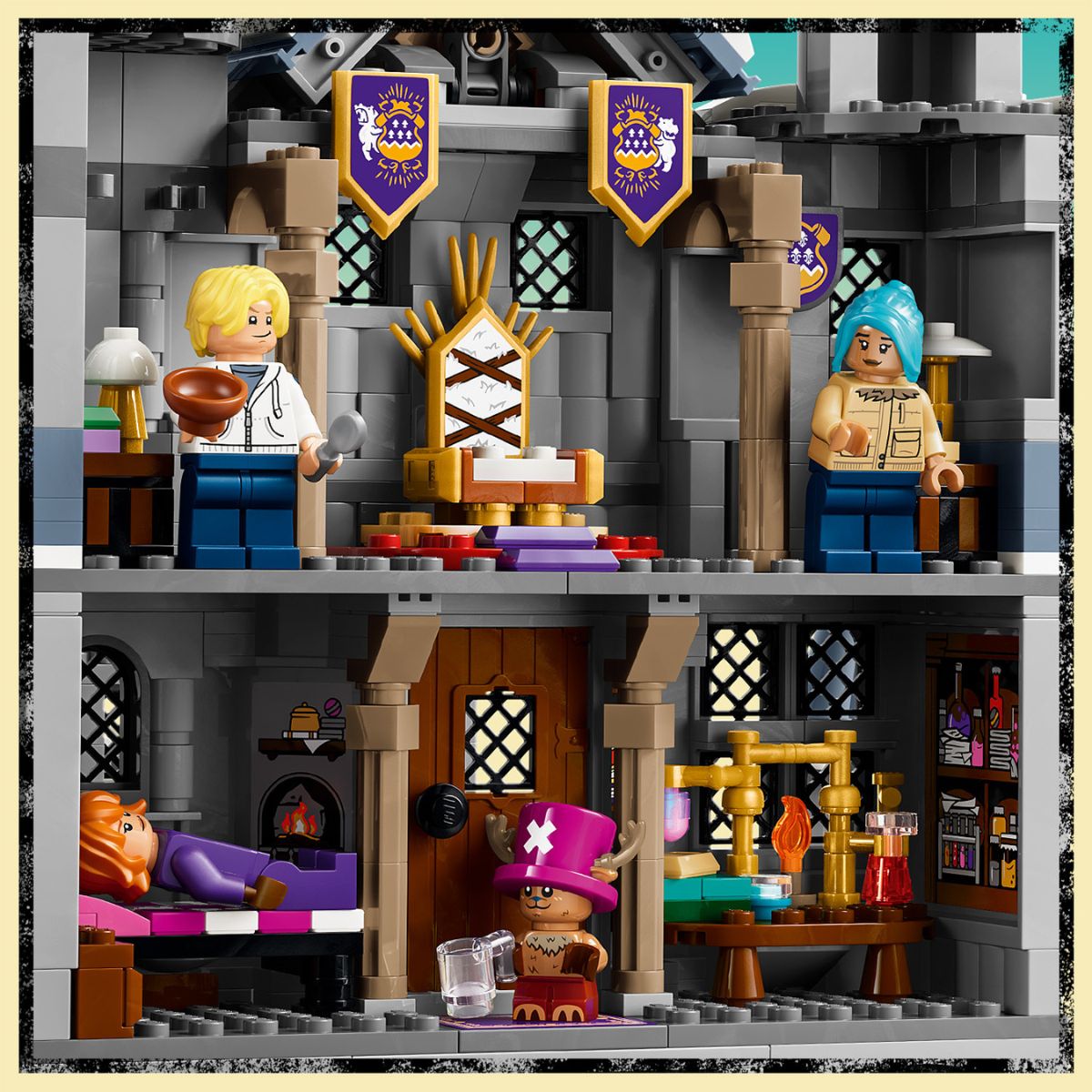 Đồ Chơi Lắp Ráp Trận Chiến Tại Lâu Đài Drum LEGO ONE PIECE 75645 (1038 Chi Tiết)