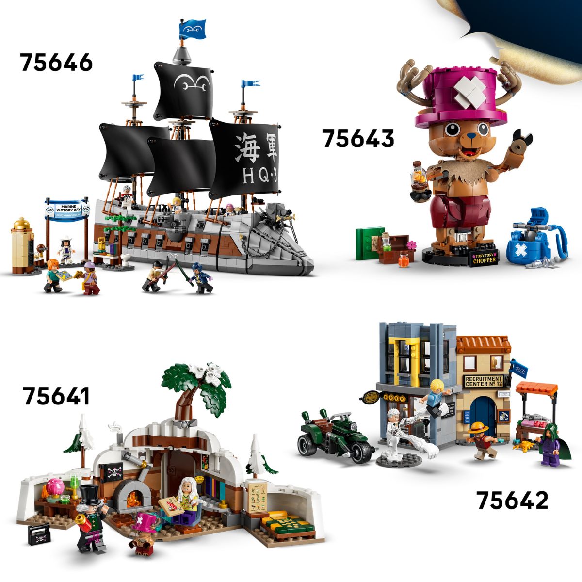 Đồ Chơi Lắp Ráp Trận Chiến Tại Lâu Đài Drum LEGO ONE PIECE 75645 (1038 Chi Tiết)