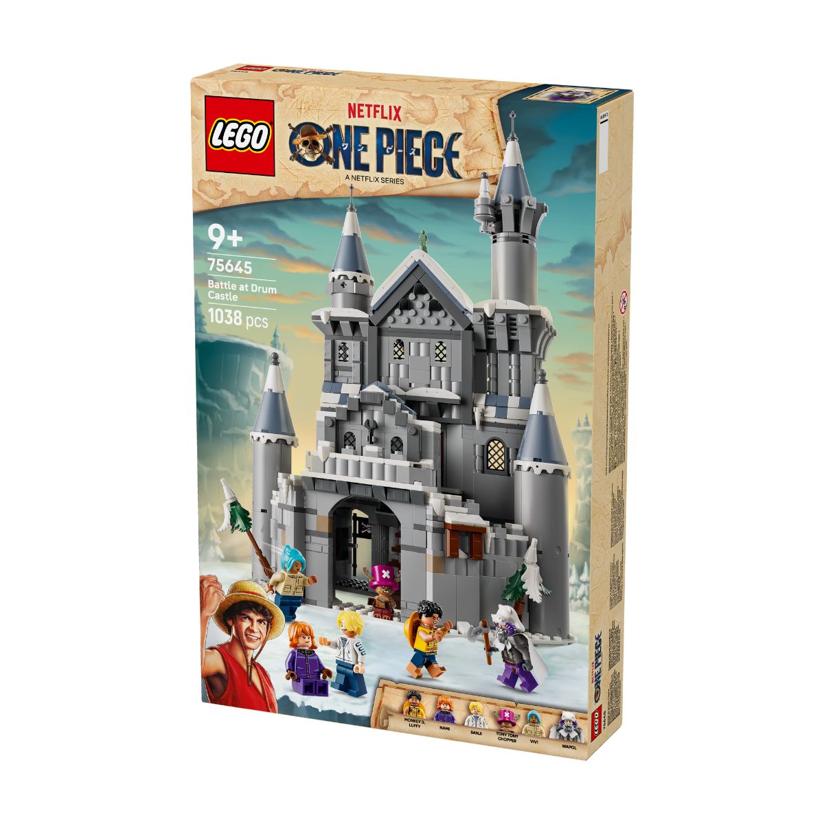 Đồ Chơi Lắp Ráp Trận Chiến Tại Lâu Đài Drum LEGO ONE PIECE 75645 (1038 Chi Tiết)