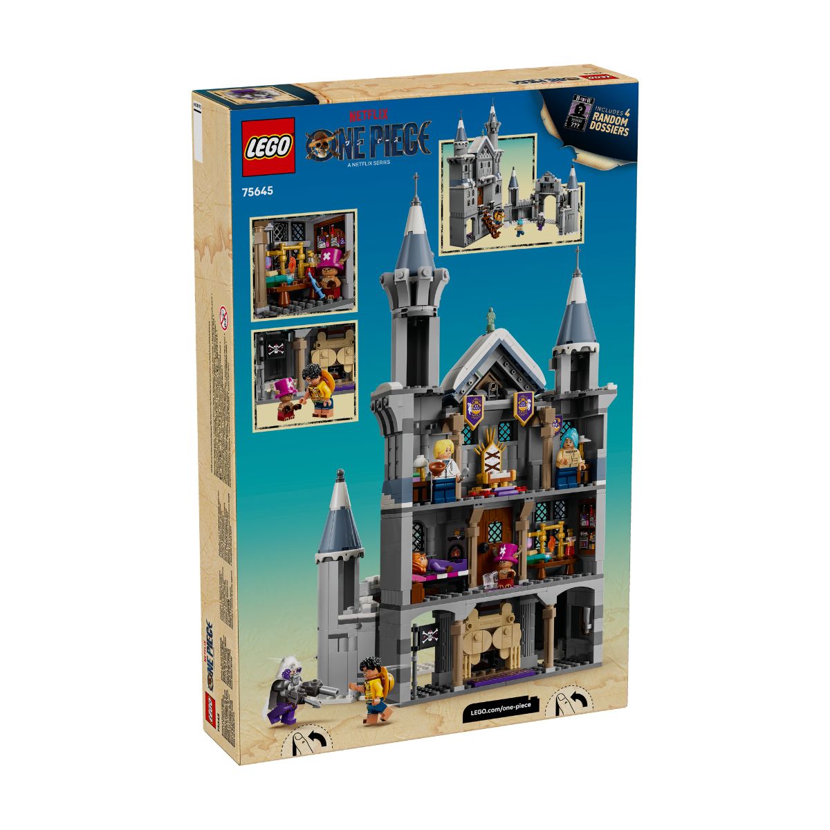 Đồ Chơi Lắp Ráp Trận Chiến Tại Lâu Đài Drum LEGO ONE PIECE 75645 (1038 Chi Tiết)
