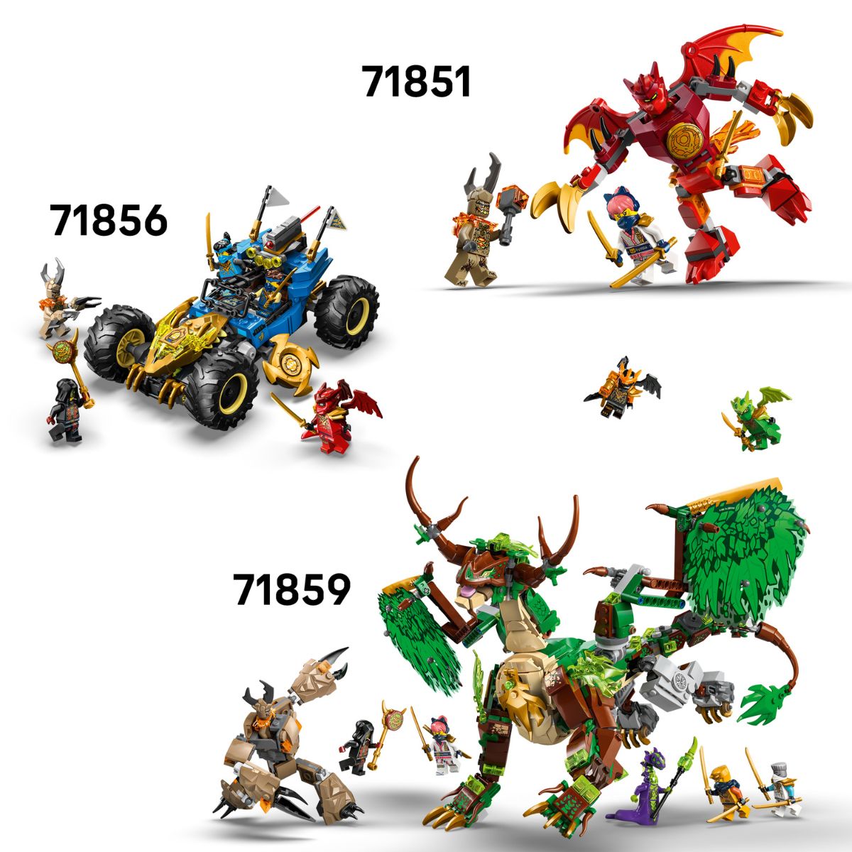 Đồ Chơi Lắp Ráp Trận Chiến Tại Nhà Cây LEGO NINJAGO 71857 (642 chi tiết)