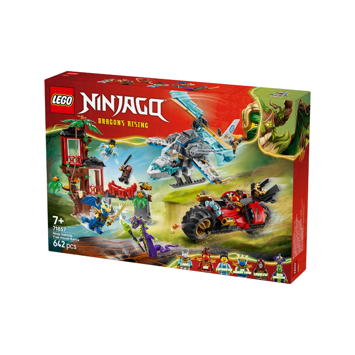Đồ Chơi Lắp Ráp Trận Chiến Tại Nhà Cây LEGO NINJAGO 71857 (642 chi tiết)