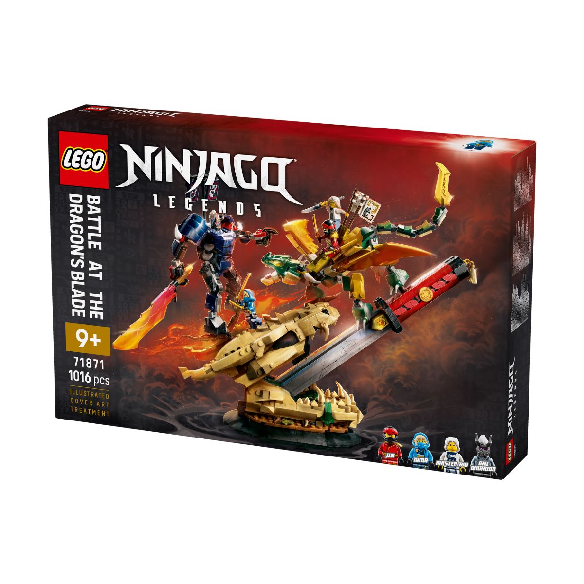 Đồ Chơi Lắp Ráp Trận Chiến Tại Thanh Long Kiếm LEGO NINJAGO 71871 (1016 chi tiết)