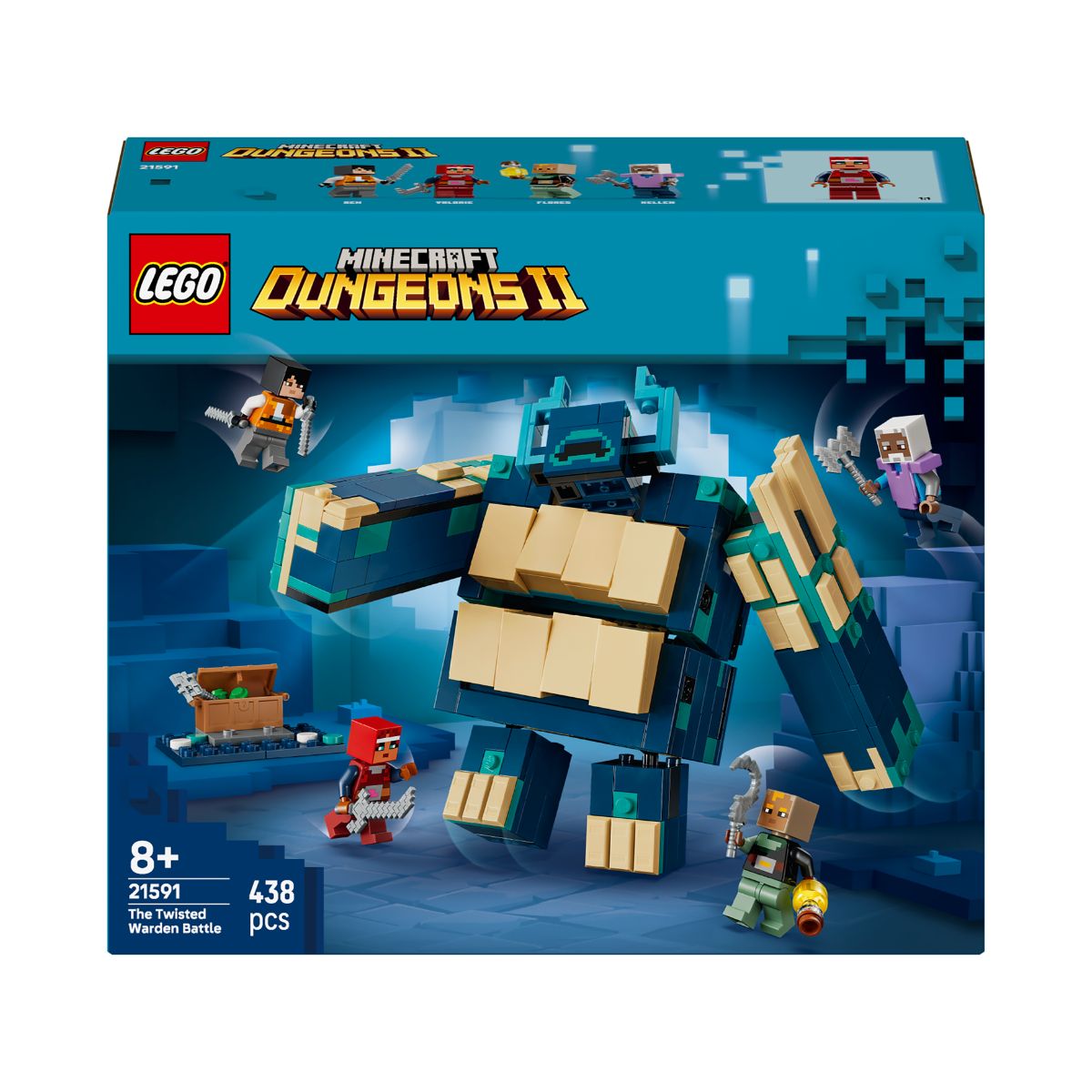 Đồ Chơi Lắp Ráp Trận Chiến Với Warden Biến Dị LEGO MINECRAFT 21591 (438 Chi Tiết)