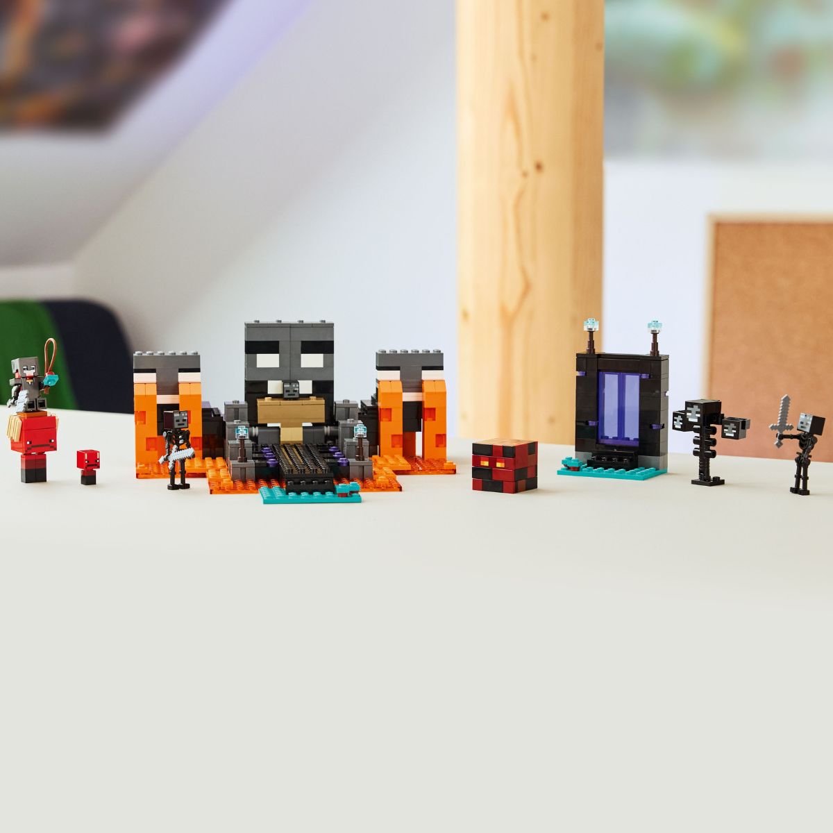 Đồ Chơi Lắp Ráp Trận Chiến Với Wither LEGO MINECRAFT 21590 (494 chi tiết)