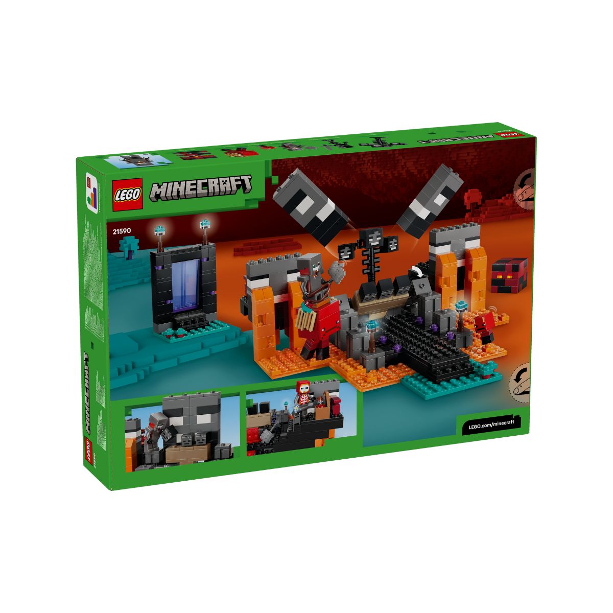 Đồ Chơi Lắp Ráp Trận Chiến Với Wither LEGO MINECRAFT 21590 (494 chi tiết)