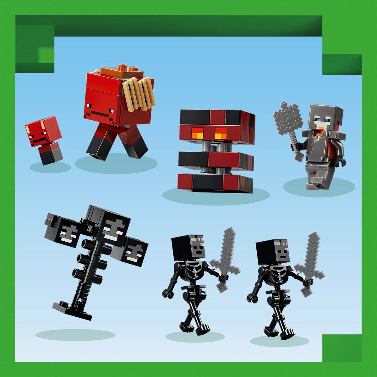 Đồ Chơi Lắp Ráp Trận Chiến Với Wither LEGO MINECRAFT 21590 (494 chi tiết)