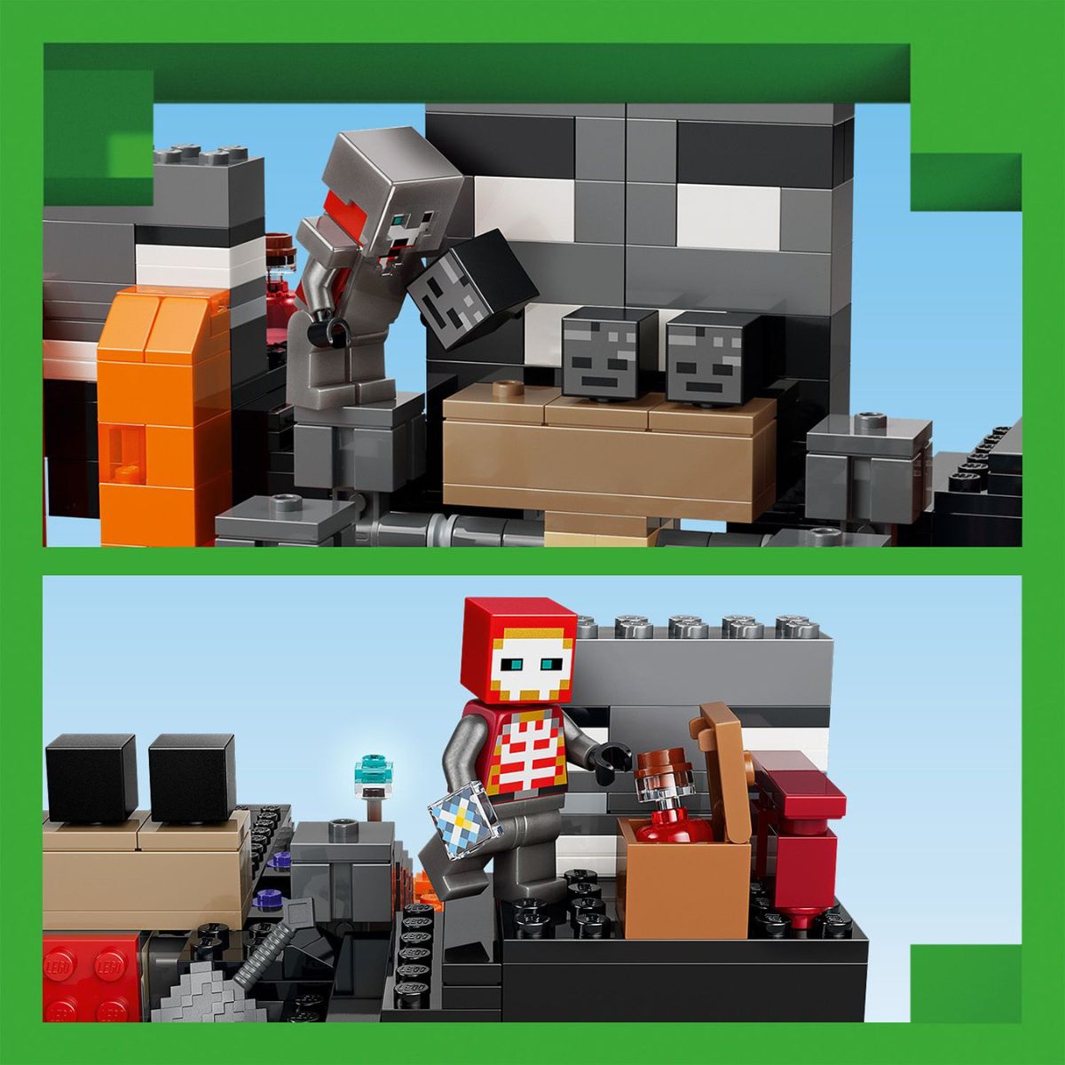 Đồ Chơi Lắp Ráp Trận Chiến Với Wither LEGO MINECRAFT 21590 (494 chi tiết)