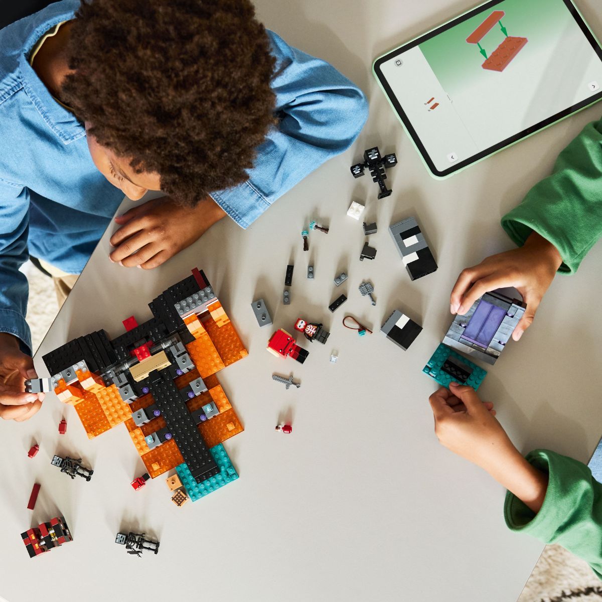 Đồ Chơi Lắp Ráp Trận Chiến Với Wither LEGO MINECRAFT 21590 (494 chi tiết)