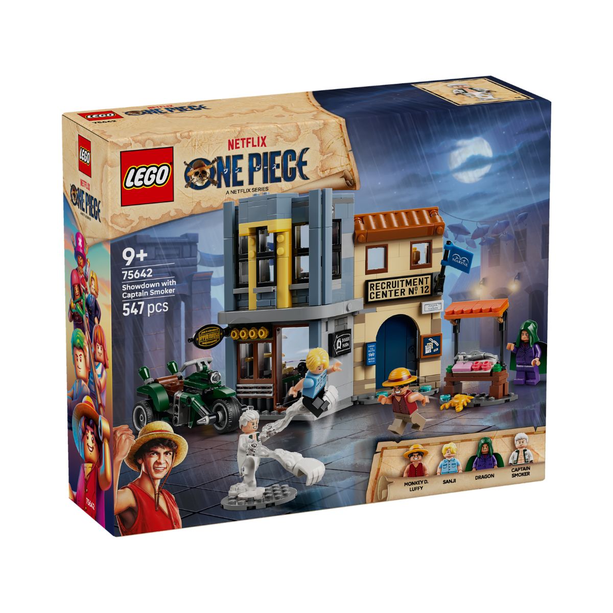Đồ Chơi Lắp Ráp Trận Quyết Đấu Với Đại Tá Smoker LEGO ONE PIECE 75642-LG (547 Chi Tiết)