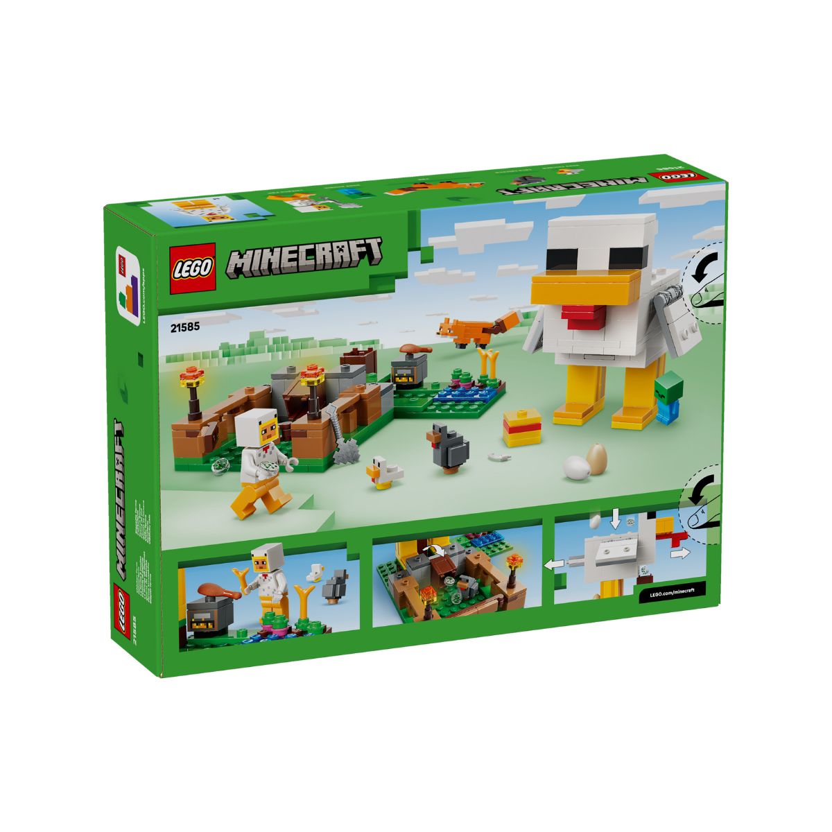 Đồ Chơi Lắp Ráp Trang Trại Gà LEGO MINECRAFT 21585 (233 chi tiết)