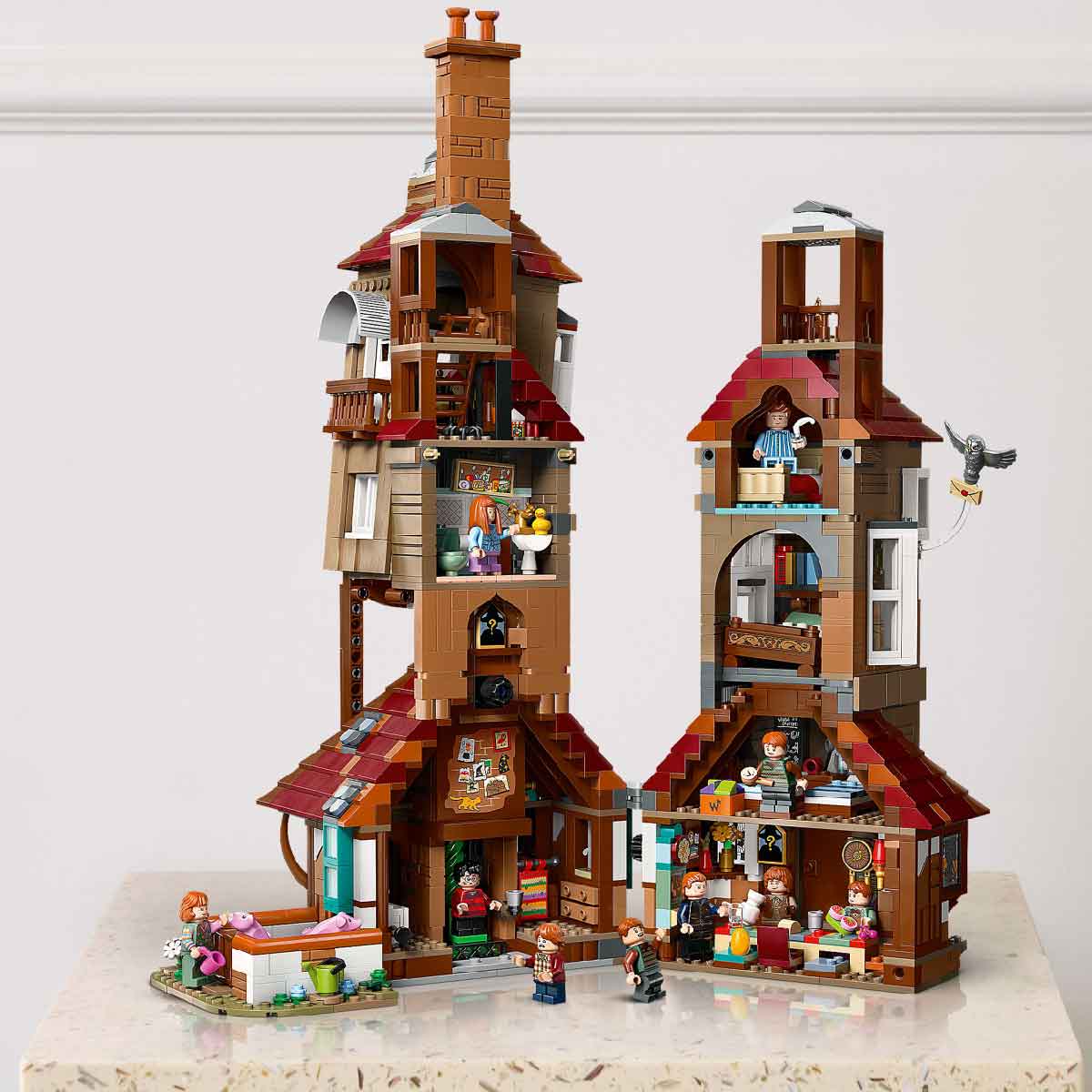 Đồ Chơi Lắp Ráp Trang Trại Hang Sóc Của Gia Đình Weasley LEGO HARRY POTTER 76437