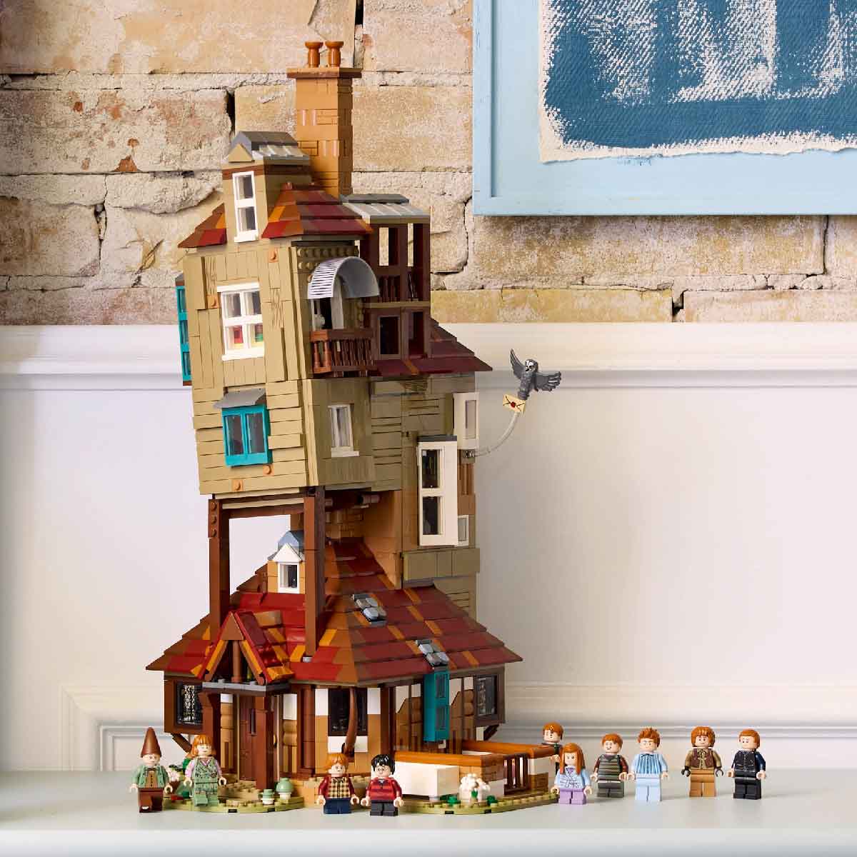 Đồ Chơi Lắp Ráp Trang Trại Hang Sóc Của Gia Đình Weasley LEGO HARRY POTTER 76437