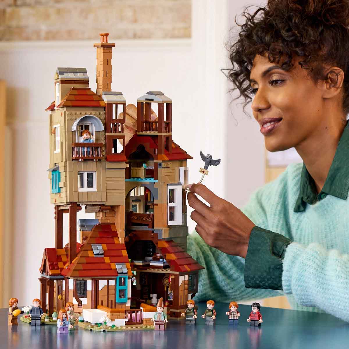 Đồ Chơi Lắp Ráp Trang Trại Hang Sóc Của Gia Đình Weasley LEGO HARRY POTTER 76437