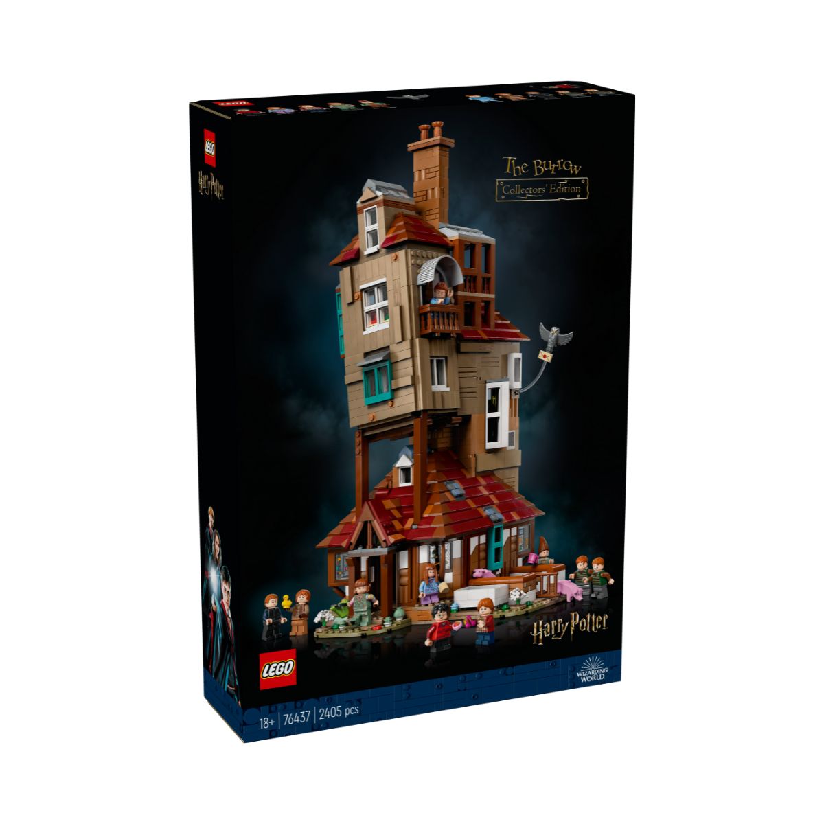 Đồ Chơi Lắp Ráp Trang Trại Hang Sóc Của Gia Đình Weasley LEGO HARRY POTTER 76437