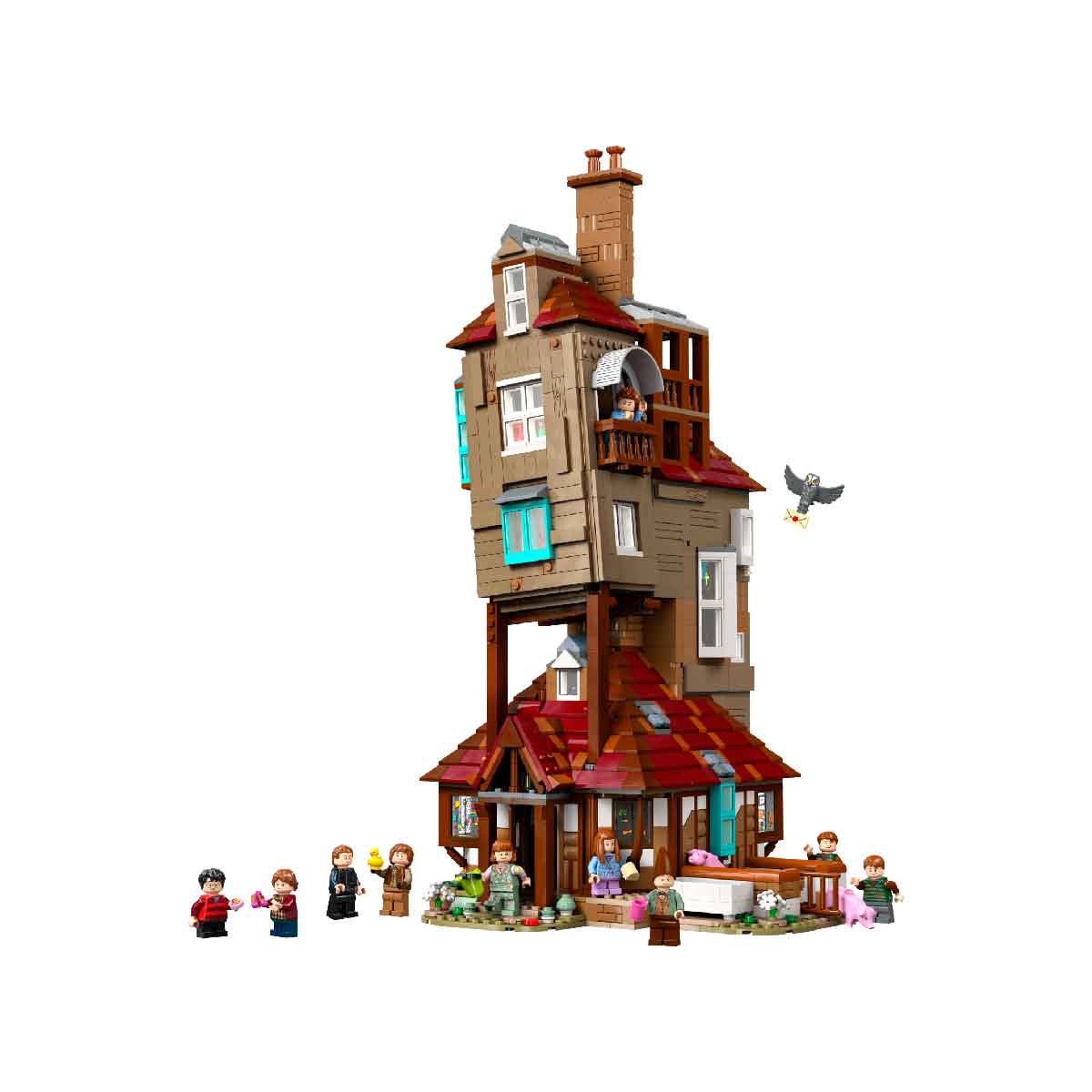 Đồ Chơi Lắp Ráp Trang Trại Hang Sóc Của Gia Đình Weasley LEGO HARRY POTTER 76437