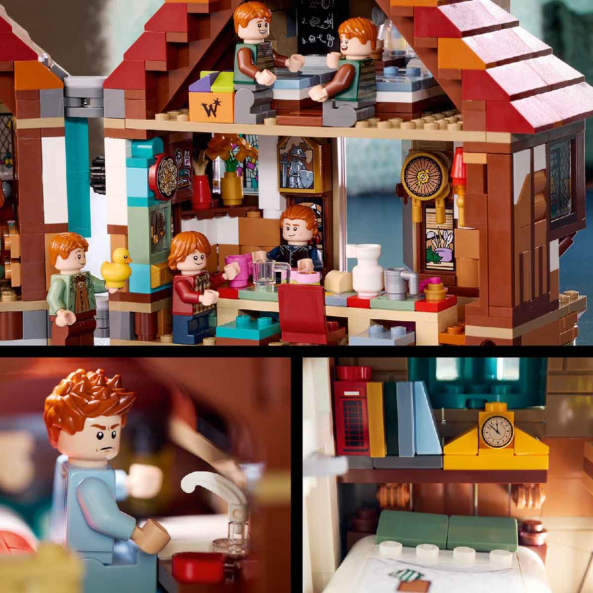 Đồ Chơi Lắp Ráp Trang Trại Hang Sóc Của Gia Đình Weasley LEGO HARRY POTTER 76437