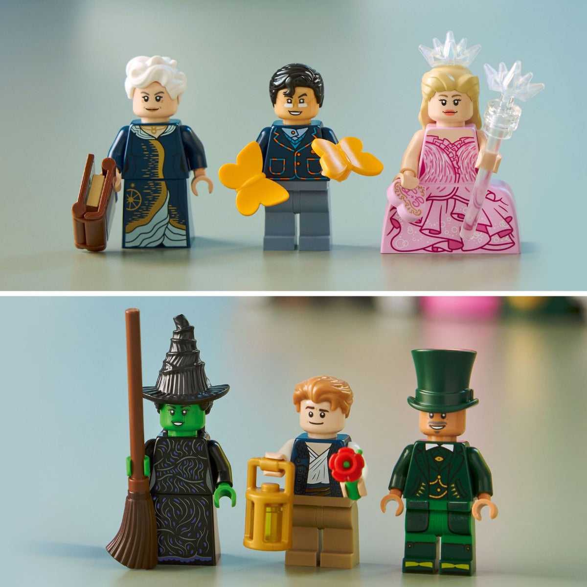 Đồ Chơi Lắp Ráp Trang Trí Kệ Sách Glinda & Elphaba LEGO SEASONS AND OCCASIONS 75691