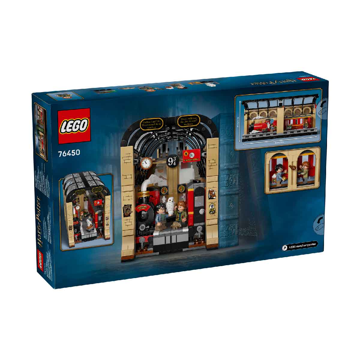 Đồ Chơi Lắp Ráp Trang Trí Kệ Sách: Tàu Tốc Hành Hogwarts LEGO HARRY POTTER 76450 (832 chi tiết)