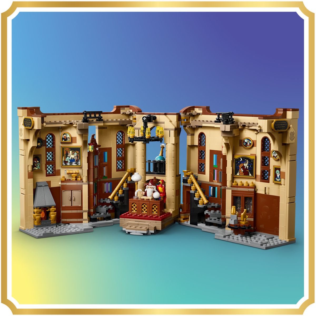Đồ Chơi Lắp Ráp Trang Trí Kệ Sách Văn Phòng Thầy Dumbledore LEGO HARRY POTTER 76478 (1182 chi tiết)