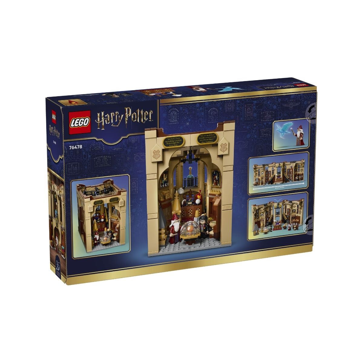 Đồ Chơi Lắp Ráp Trang Trí Kệ Sách Văn Phòng Thầy Dumbledore LEGO HARRY POTTER 76478 (1182 chi tiết)