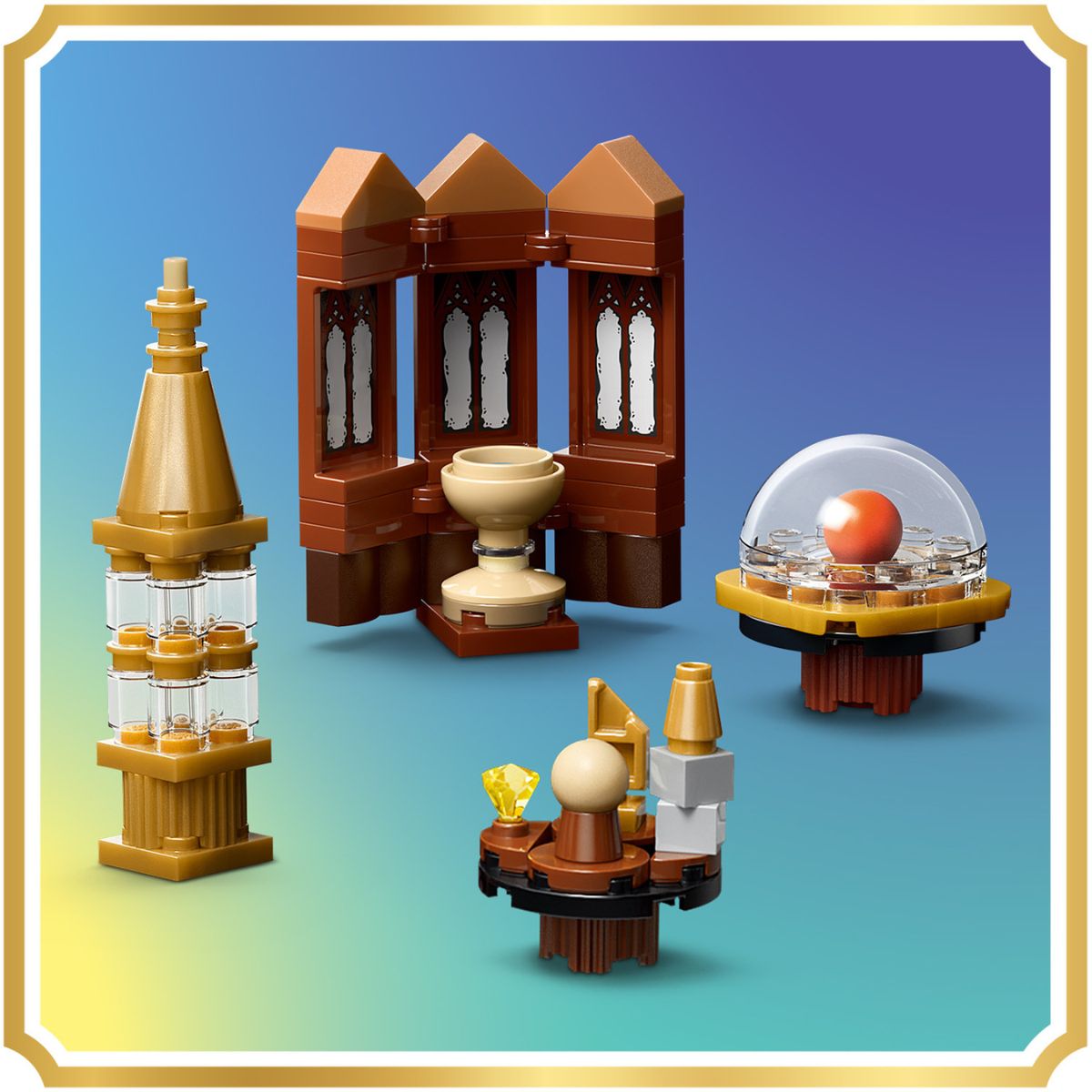 Đồ Chơi Lắp Ráp Trang Trí Kệ Sách Văn Phòng Thầy Dumbledore LEGO HARRY POTTER 76478 (1182 chi tiết)